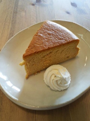 キャラメルスフレチーズケーキ