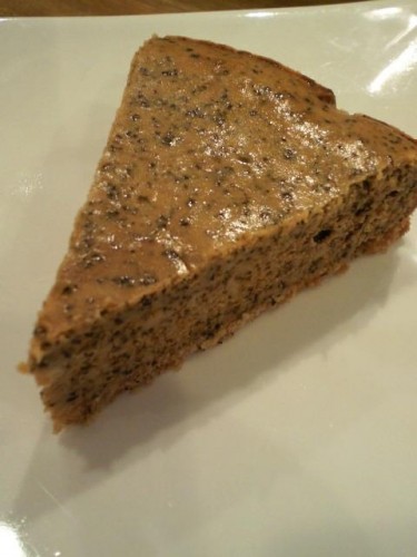 ジンジャーミルクティーのチーズケーキ*