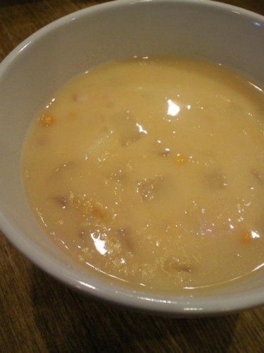 コーンチャウダー