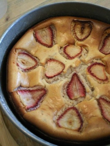 苺のチーズケーキ♪