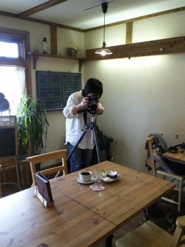 撮影ちゅう～！