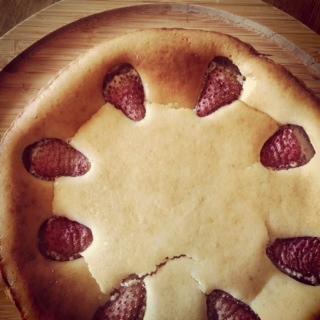 苺のチーズケーキ