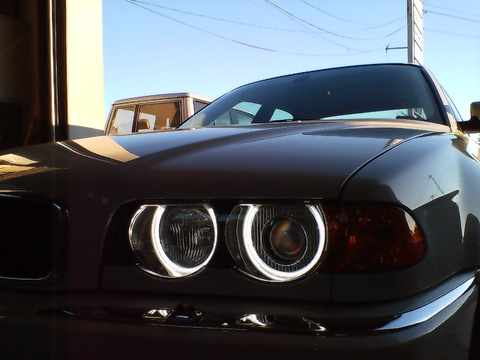 BMW (E38)　７シリーズにイカリング♪