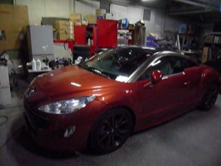 作業風景(プジョー RCZ ロック音 ETC)