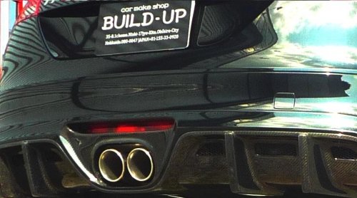 作業風景(Audi TT S-line スポイラー)