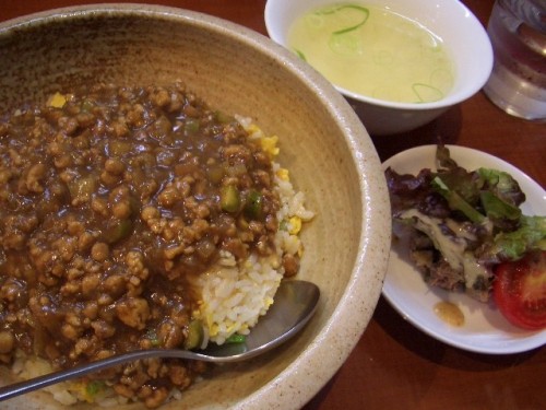 大満足の５００円ランチｂｙ胡同食堂