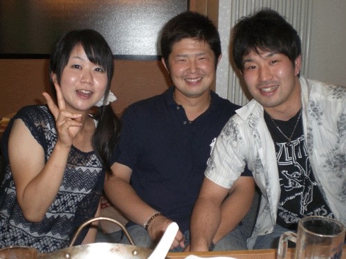 昨夜のお客さま!かわいい笑顔のお客さまと・・・♪