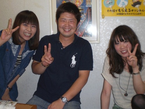 昨夜のお客さま!初めての笑顔・・・♪