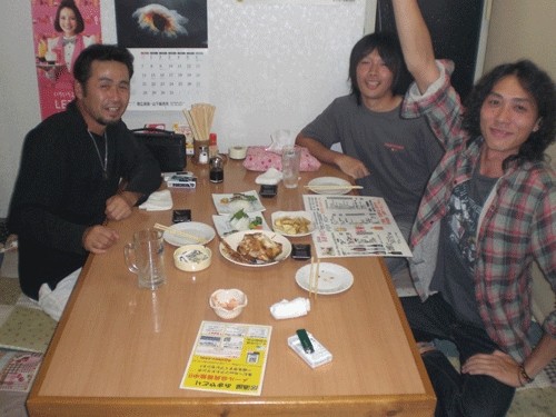 昨夜のお客さま!感謝、感謝の常連さん♪