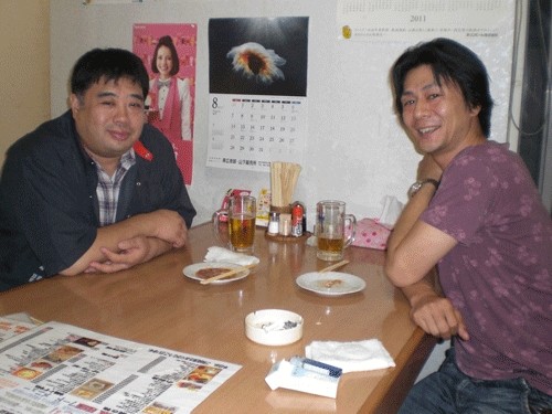 昨夜のお客さま!いつもの常連さん♪