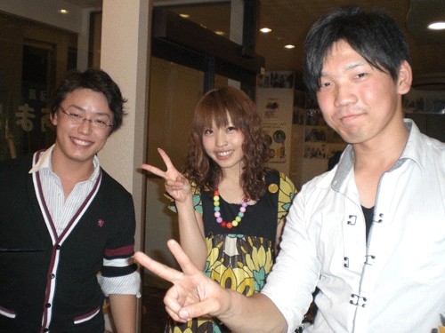 昨夜のお客さま!お友達・・・♪