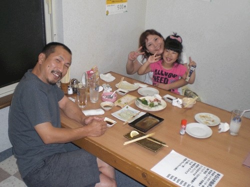 昨夜のお客さま!上士幌町から・・・♪