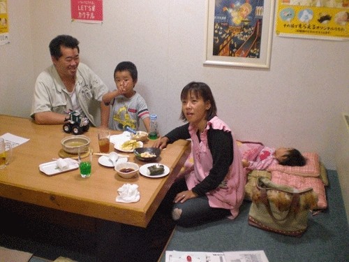 昨夜のお客さま!おひさしぶり・・・♪