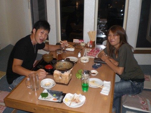 昨夜のお客さま!カップルでご来店♪