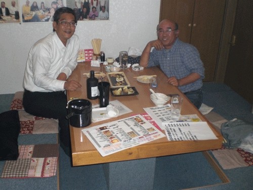 昨夜のお客さま!火の国、熊本市から♪