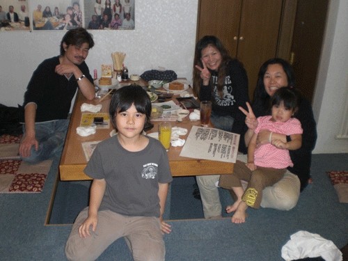 昨夜のお客さま!札幌から・・・♪