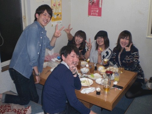 昨夜のお客さま!職場の仲間達♪