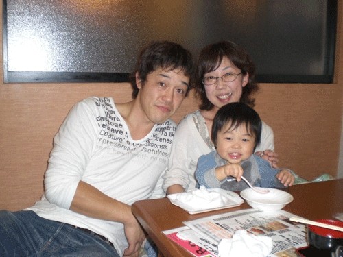 昨夜のお客さま!大きくなったね♪