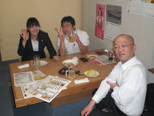 昨夜のお客さま!感謝、感謝のお客さま♪