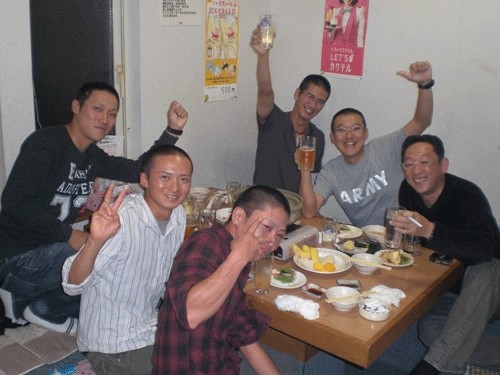 昨夜のお客さま!宴会は、美味しい料理とお酒、そして笑顔♪