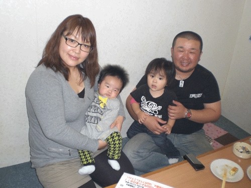 昨夜のお客さま!ご家族でご来店♪