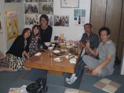 昨夜のお客さま!おばあちゃんに・・・♪