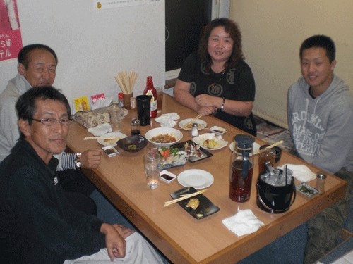 昨夜のお客さま!かっこいいね♪