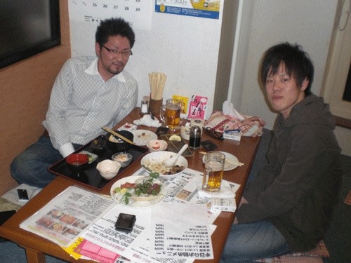 昨夜のお客さま!初めてだけど・・・♪