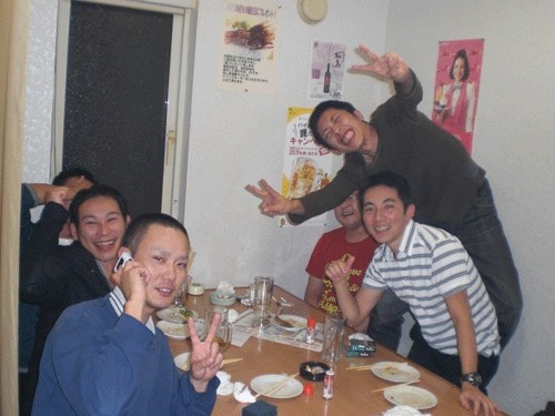 昨夜のお客さま!宴会は楽しくなきゃ♪