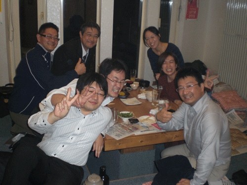 昨夜のお客さま!皆さんと出会えてよかった♪