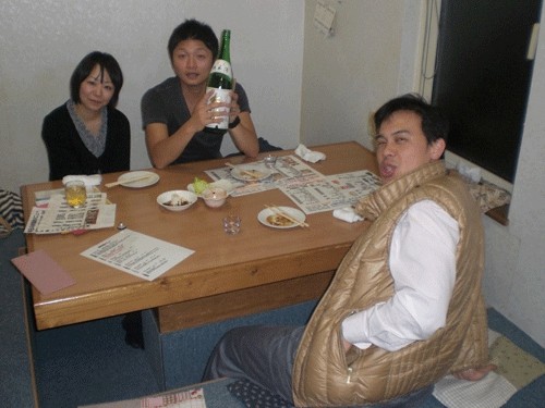 昨夜のお客さま!おひさしぶりに・・・♪