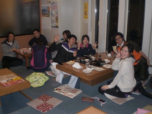 昨夜のお客さま!若い仲間達♪