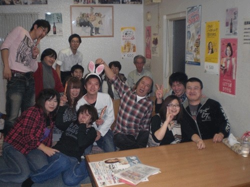 昨夜のお客さま!宴会は楽しくなきゃ♪