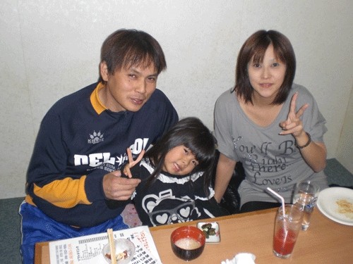 昨夜のお客さま!笑顔・・・♪