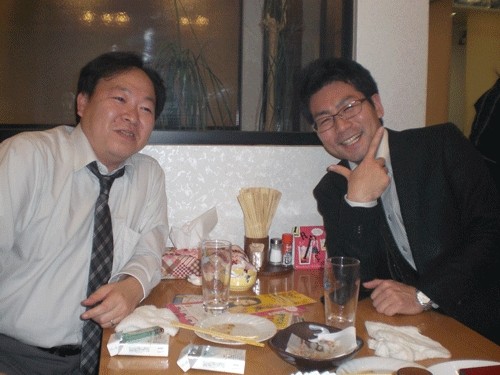 昨夜のお客さま!師走、ひとときの・・・♪