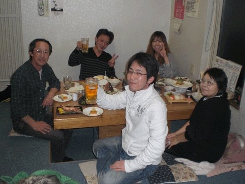 昨夜のお客さま!ご家族でお誕生会♪