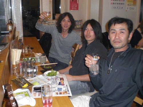 昨夜のおさま！息子さんと・・・♪