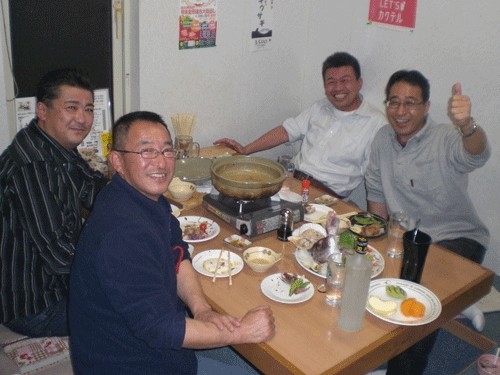 昨夜のお客さま!昔からお世話に・・・♪