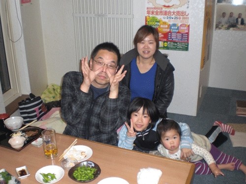 昨夜のお客さま!素敵な家族♪