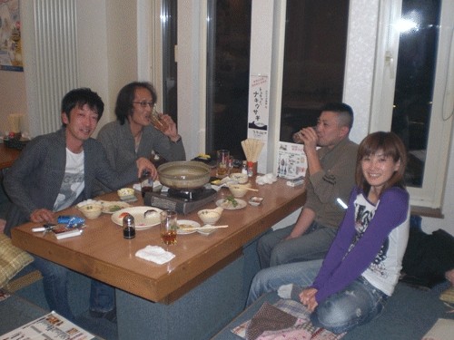 昨夜のお客さま!笑顔の宴会♪