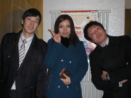 昨夜のお客さま!函館から出張で♪