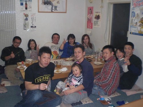 昨夜のお客さま!宴会、宴会、宴会♪