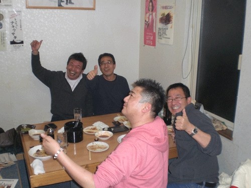 昨夜のお客さま!昔からお世話に・・・♪