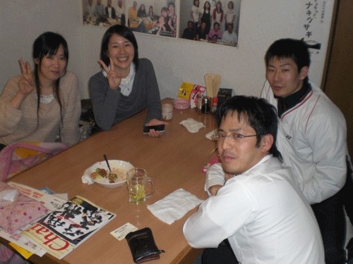 昨夜のお客さま!カナダから帰国中♪