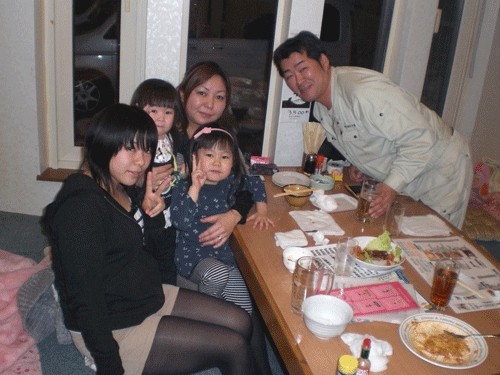 昨夜のお客さま!ファミリーで、ご来店♪