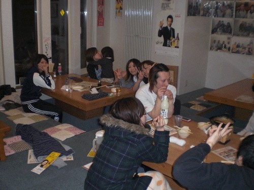 昨夜のお客さま!若い仲間達♪