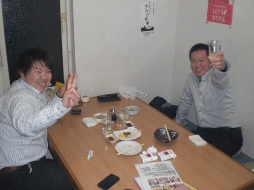 昨夜のお客さま! ちょっとおひさしぶりかなぁ♪