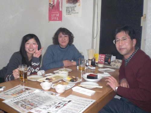 昨夜のお客さま! 釧路からのお客さま♪