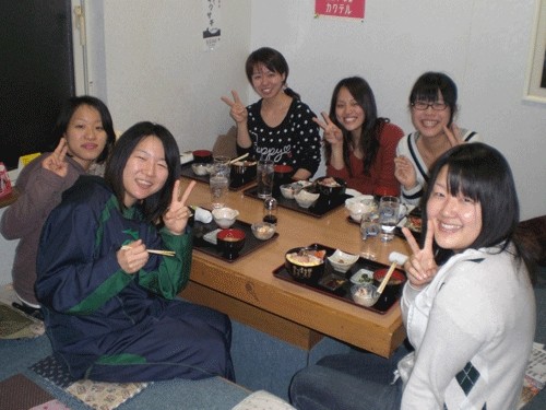 昨夜のお客さま! 帯広畜大生のワンコインディナー♪