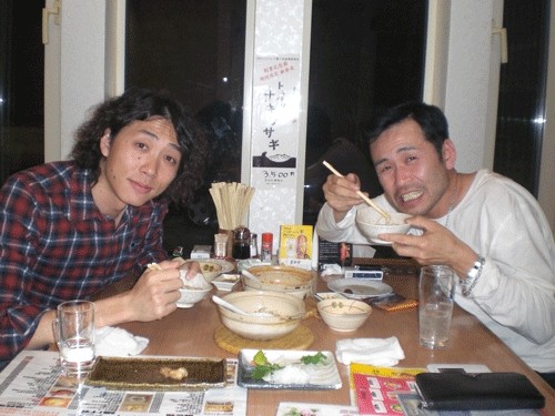 昨夜のお客さま! ごっこ鍋美味しいよ♪